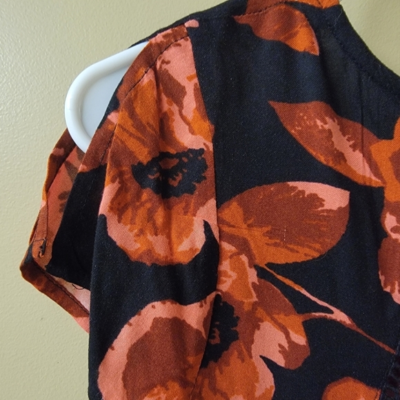 Volcom Poppy Print Short Dress Junior Size XS - Picture 6 of 7